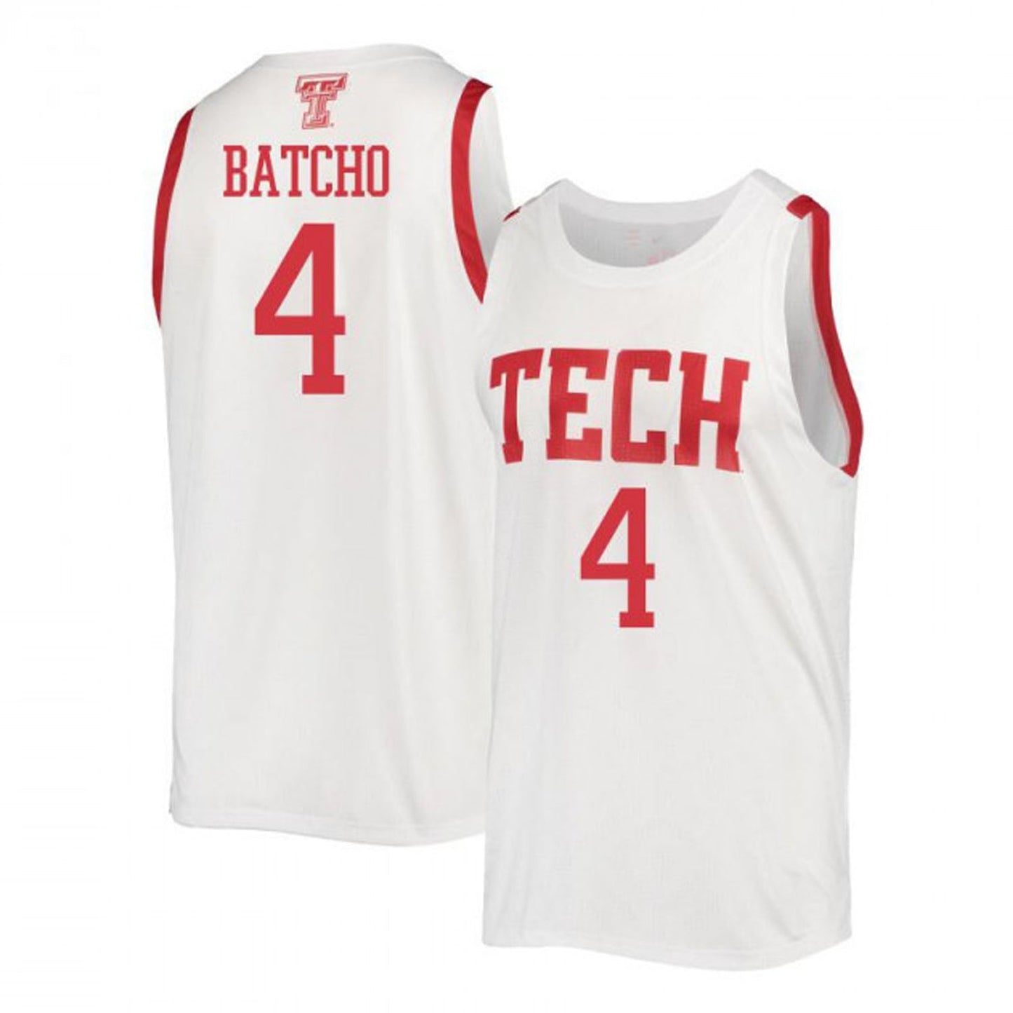 Daniel Batcho Tech Red Raiders 4 Jersey