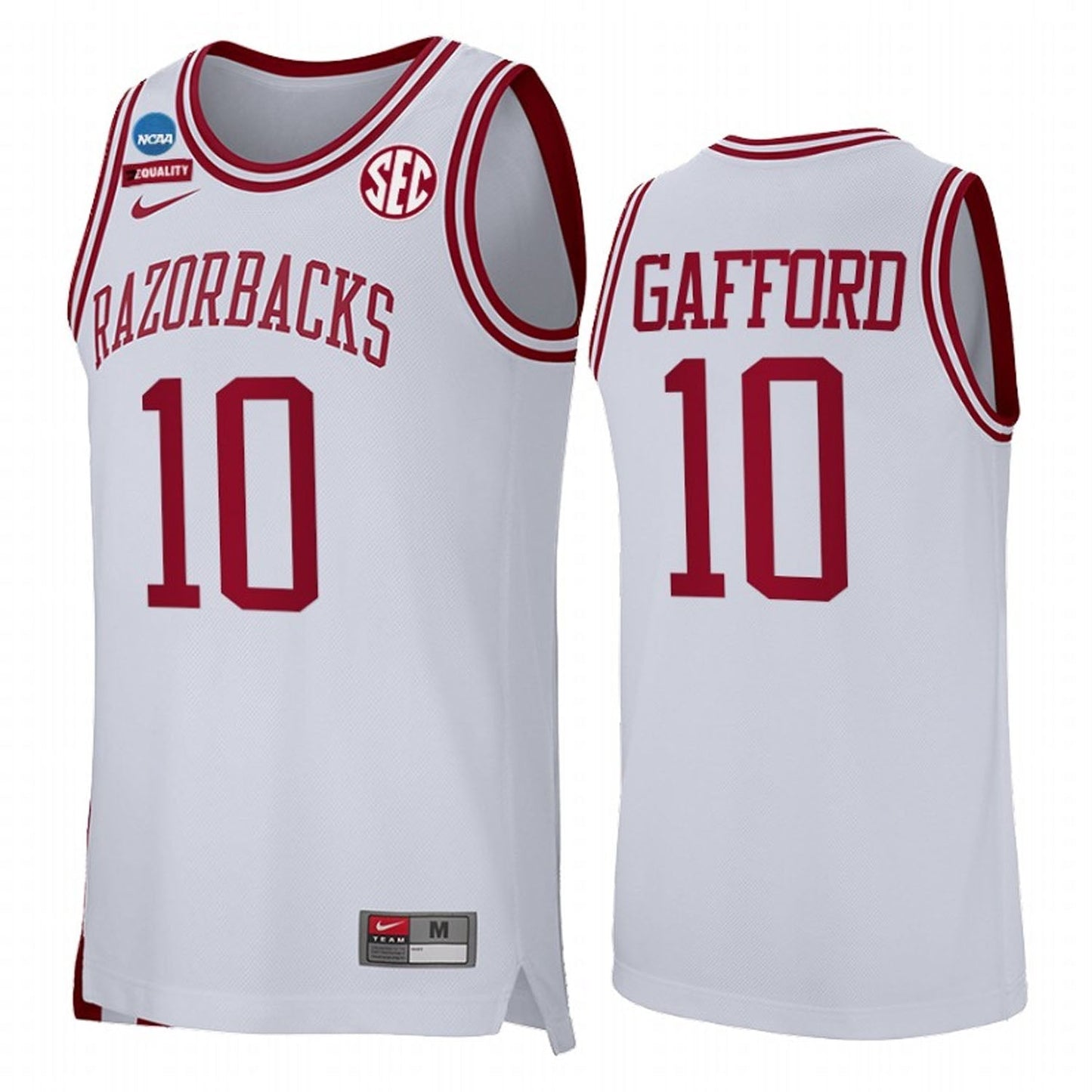 Daniel Gafford Arkansas Razorbacks 10 Jersey