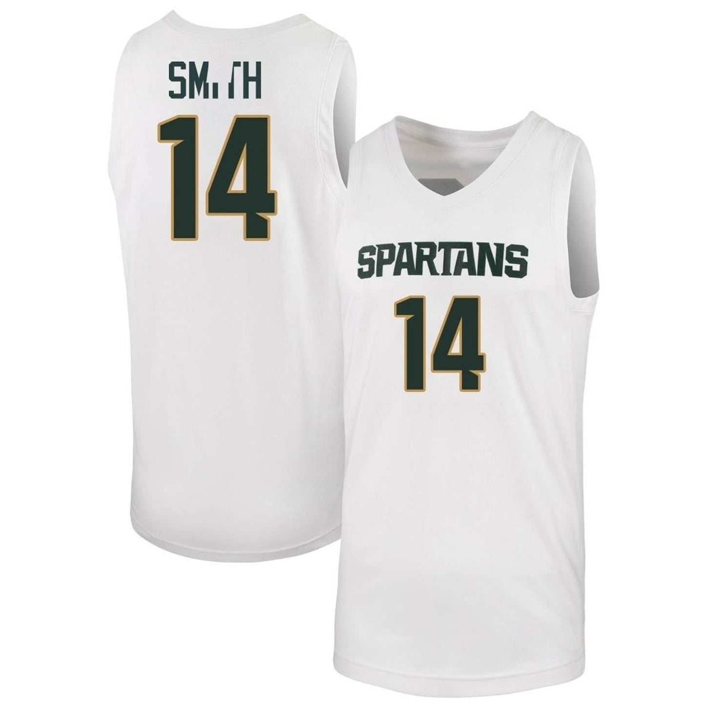 Davis Smith Michigan State Spartans 14 Jersey