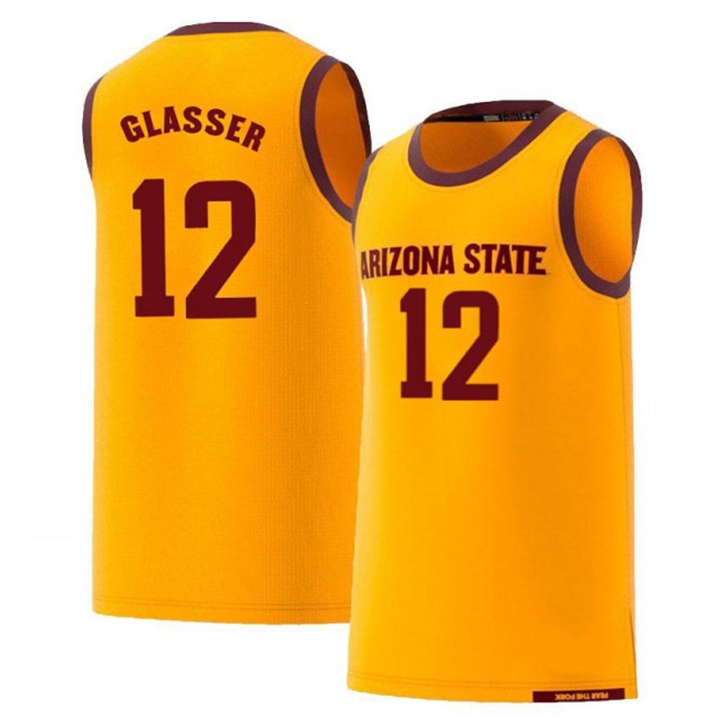 Derek Glasser Arizona State Sun Devils 12 Jersey