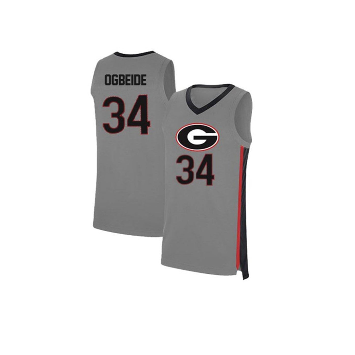 Derek Ogbeide Georgia Bulldogs 34 Jersey