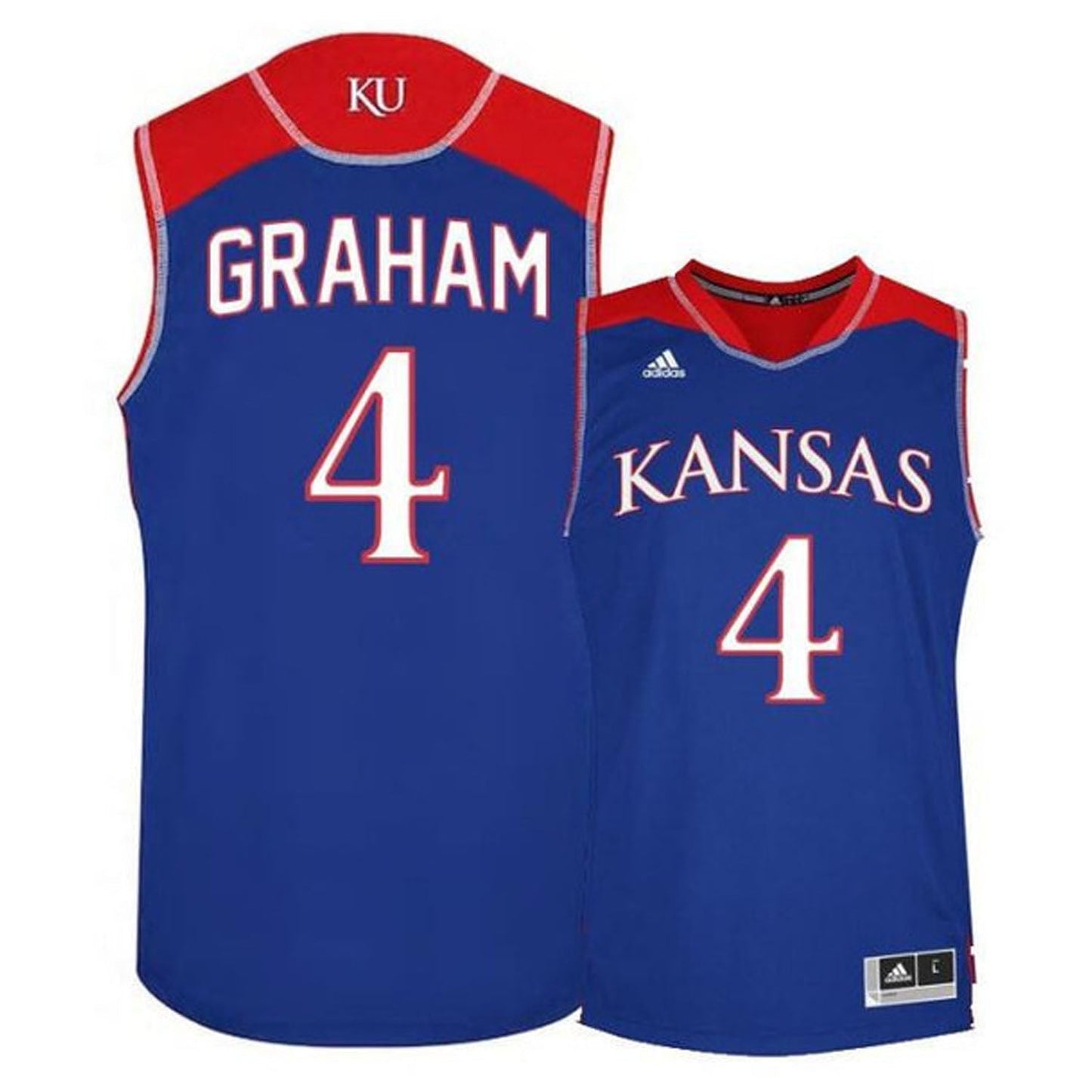 Devonte' Graham Kansas Jayhawks 4 Jersey