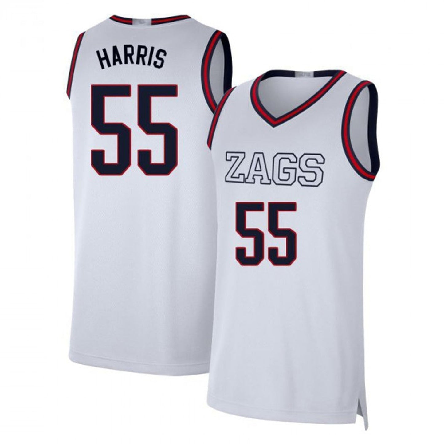 Dominick Harris Gonzaga Bulldogs 55 Jersey