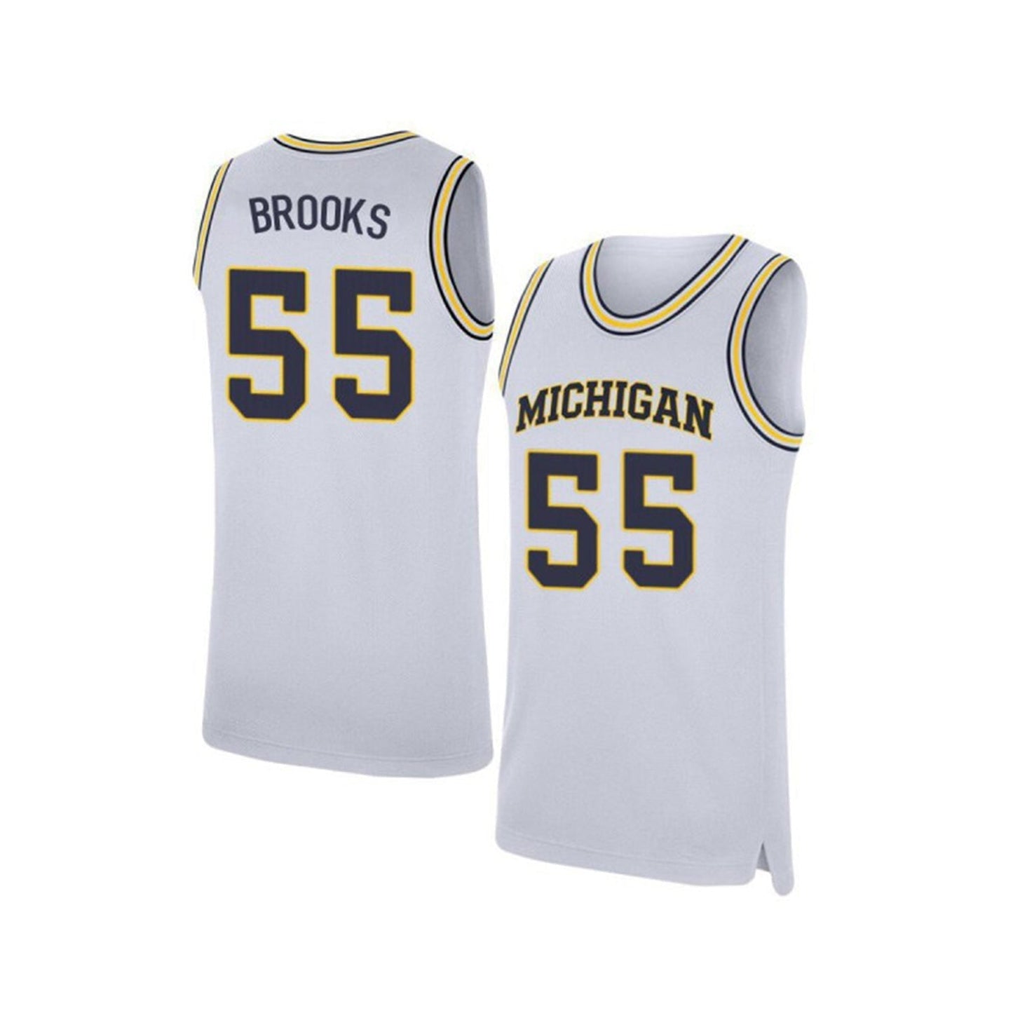 Eli Brooks Michigan Wolverines 55 Jersey