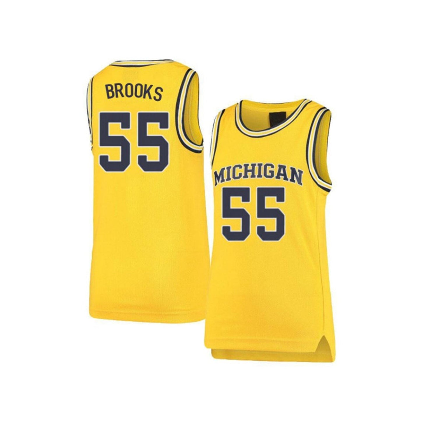 Eli Brooks Michigan Wolverines 55 Jersey