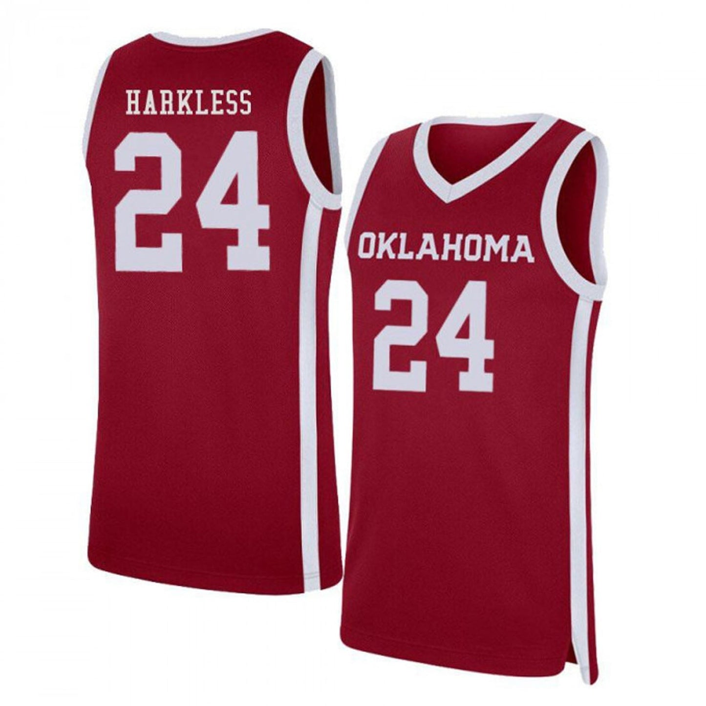 Elijah Harkless Oklahoma Sooners 24 Jersey