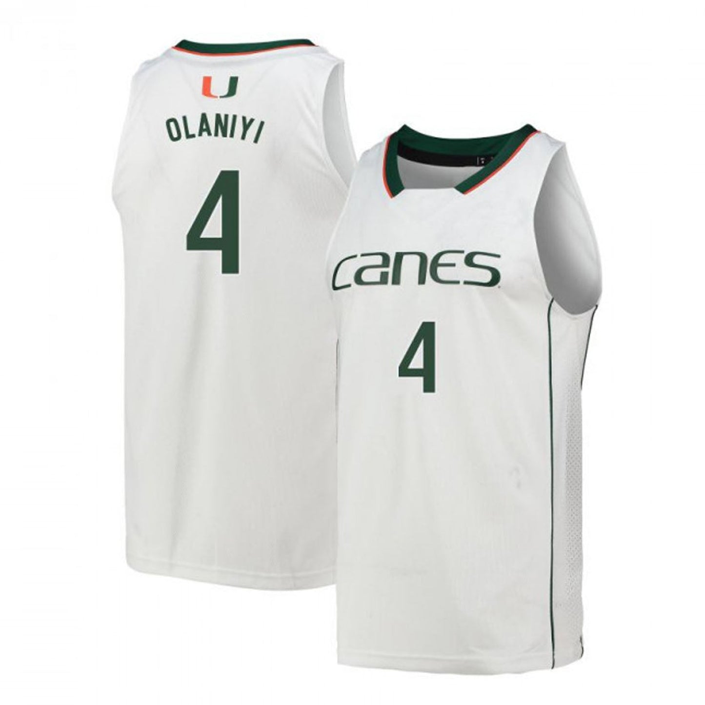 Elijah Olaniyi Miami Hurricanes 4 Jersey
