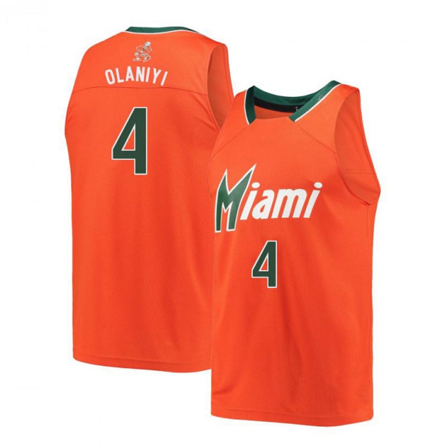 Elijah Olaniyi Miami Hurricanes 4 Jersey