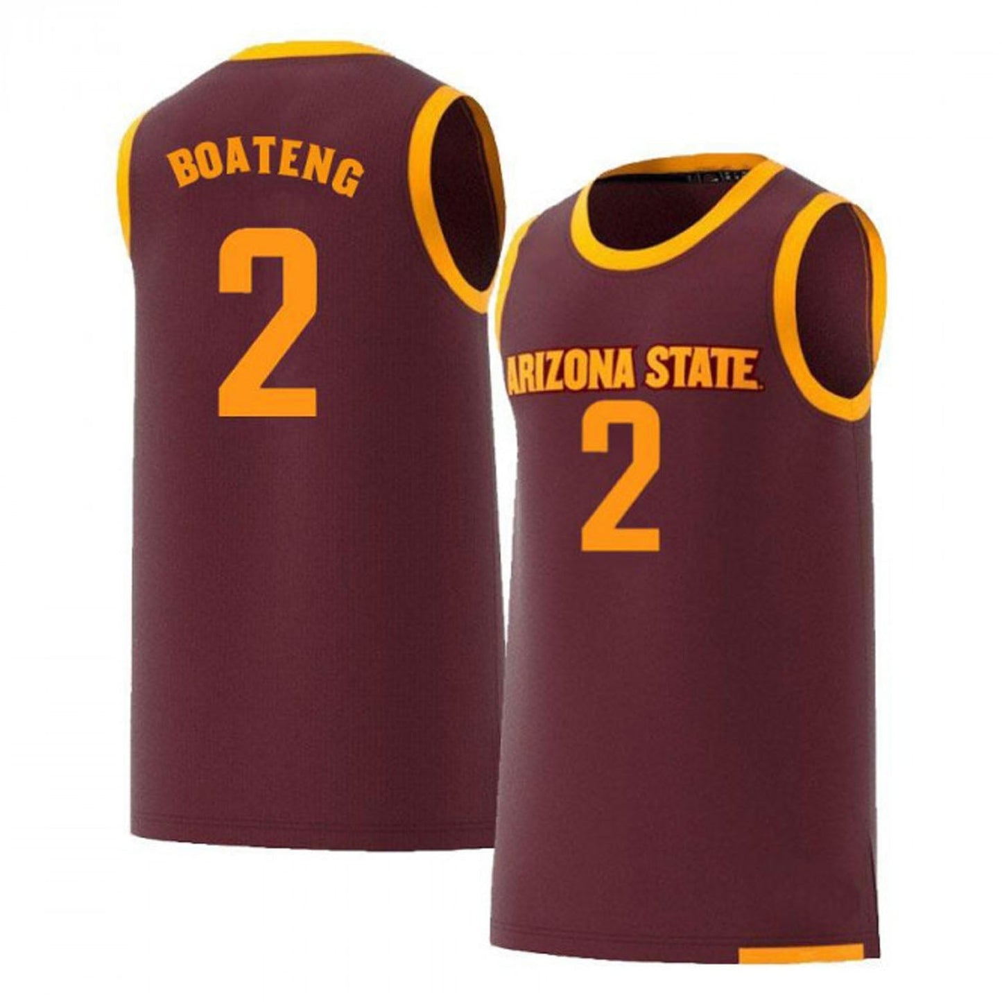 Eric Boateng Arizona State Sun Devils 2 Jersey