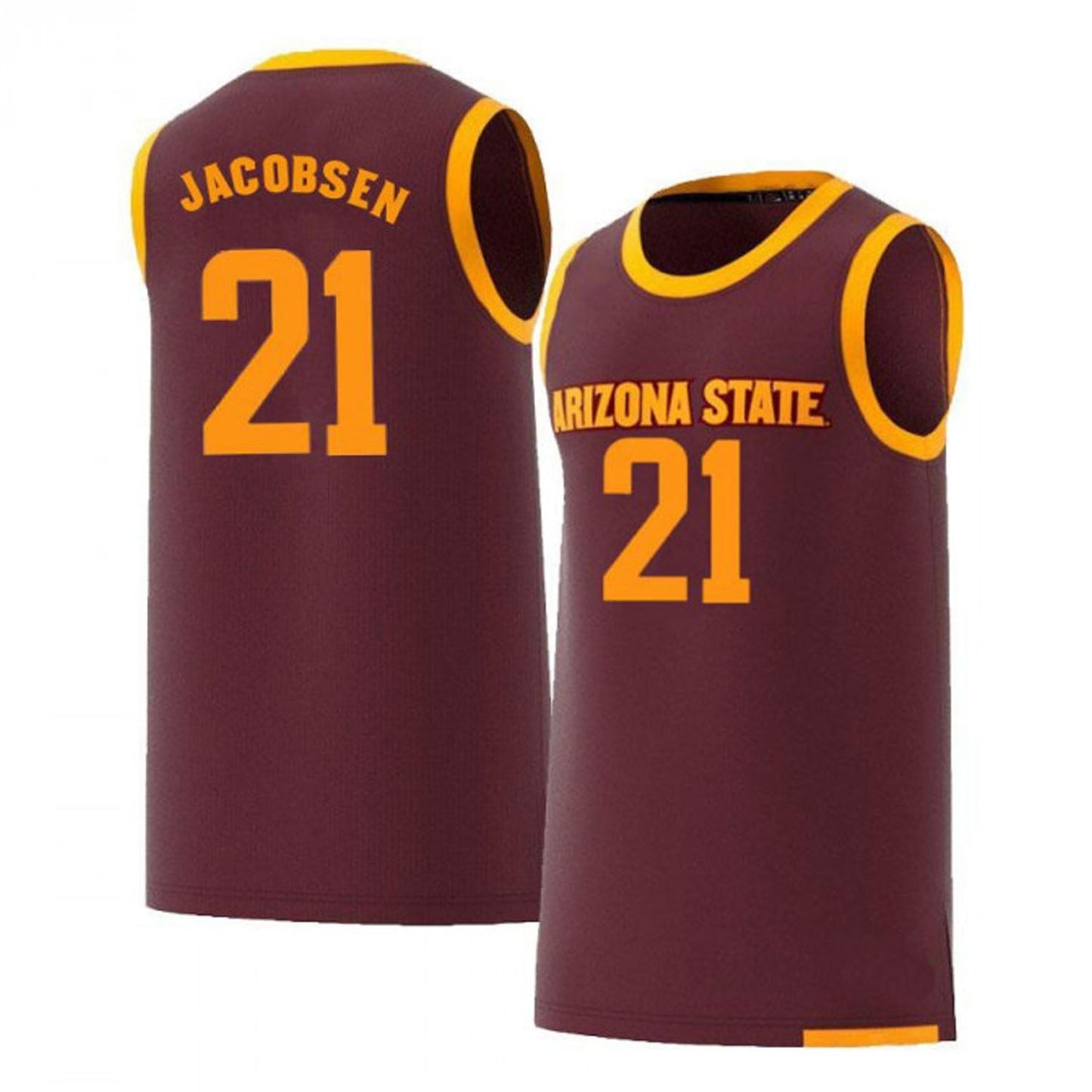 Eric Jacobsen Arizona State Sun Devils 21 Jersey