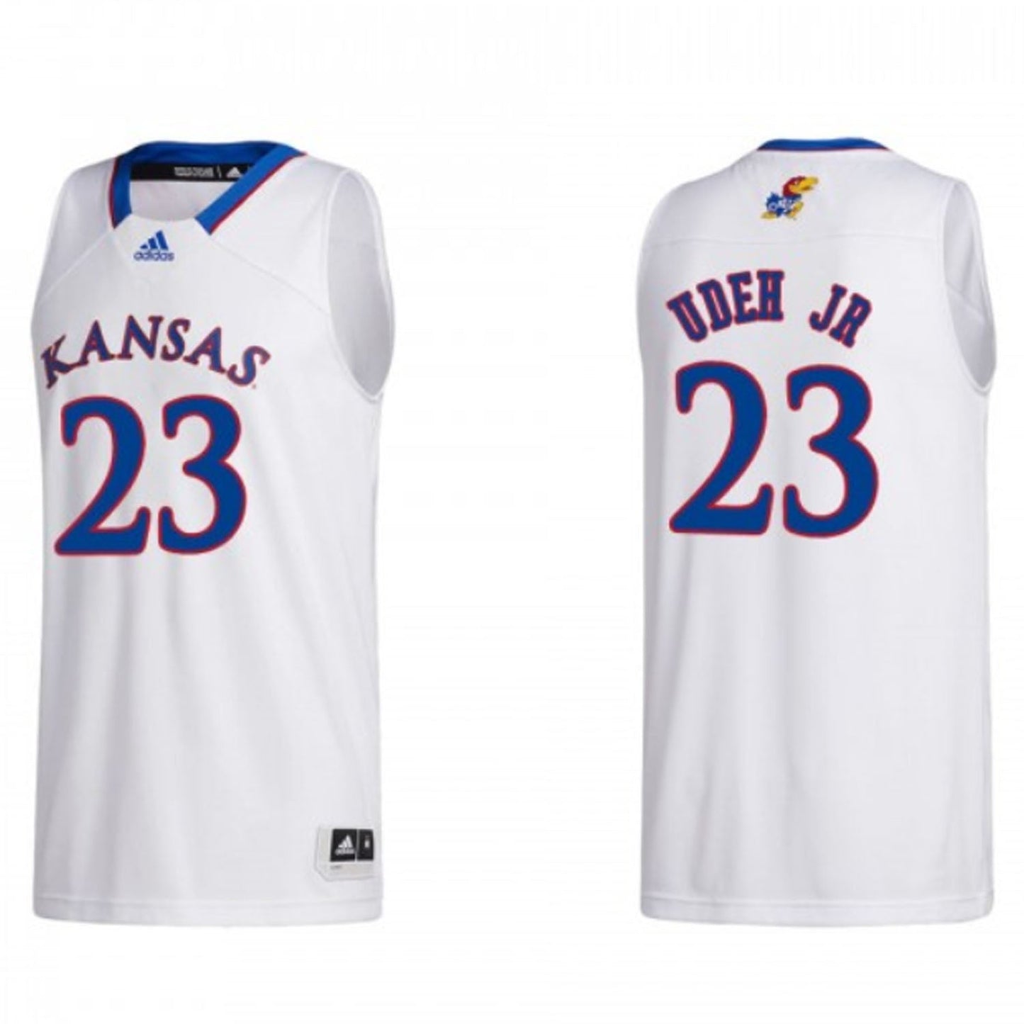 Ernest Udeh Jr Kansas Jayhawks 23 Jersey