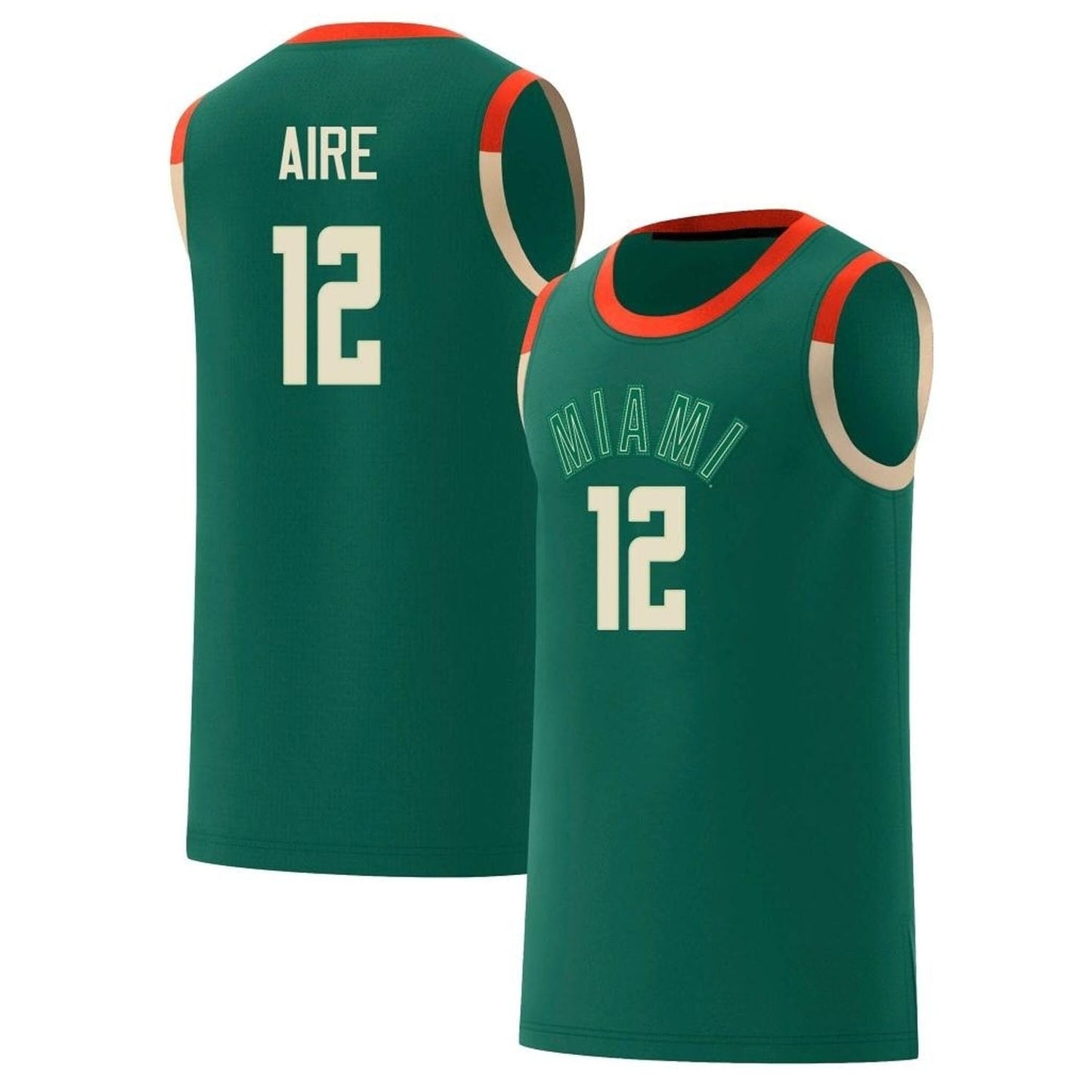 Favour Aire Miami Hurricanes 12 Jersey