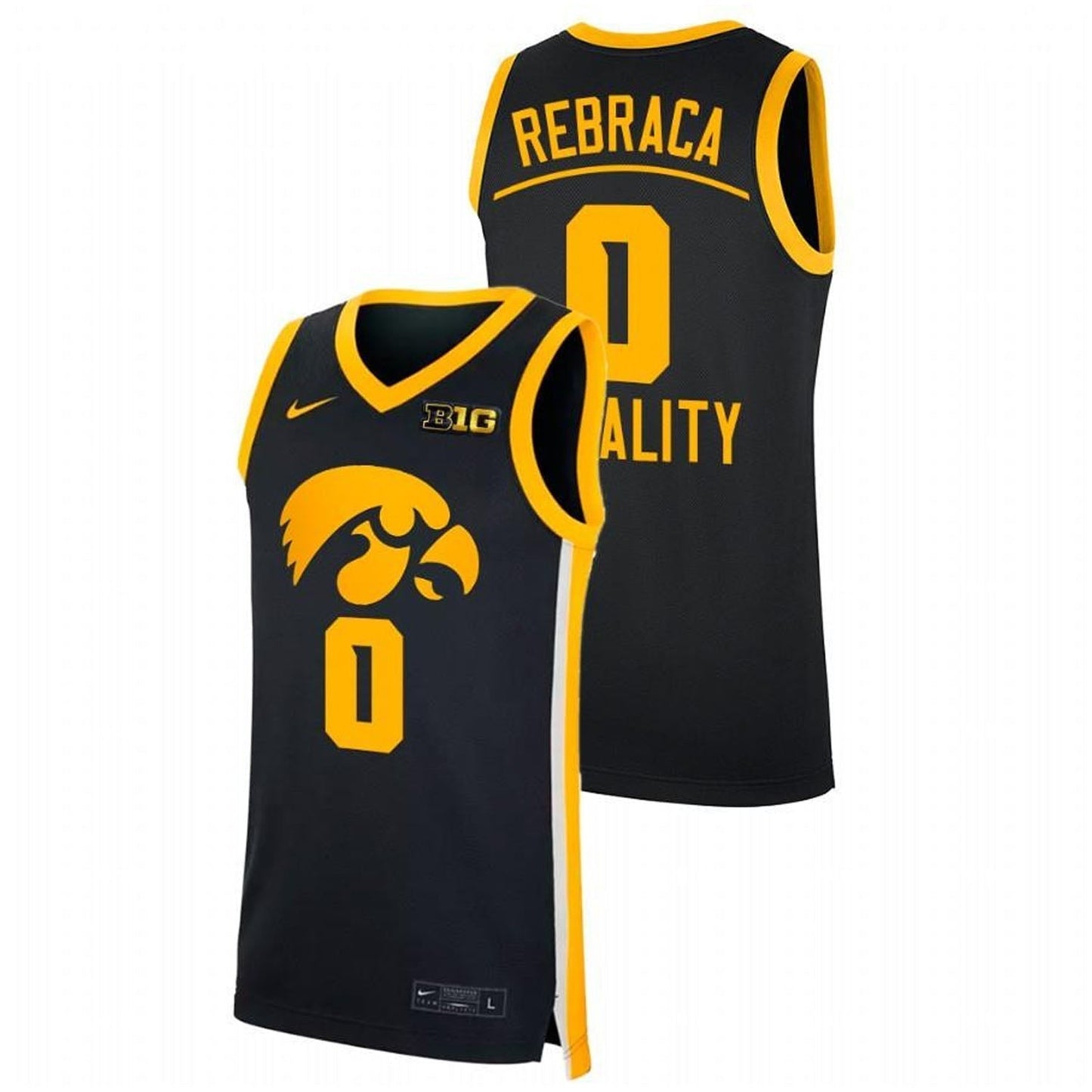 Filip Rebraca Iowa Hawkeyes 0 Jersey