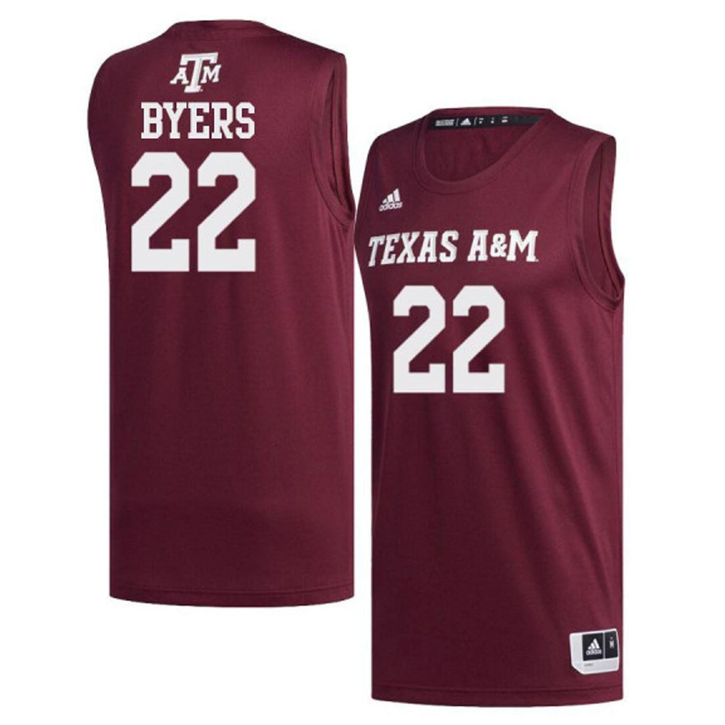Frank Byers Texas A&M 22 Jersey
