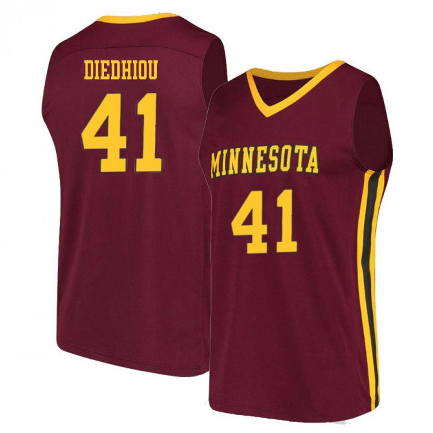 Gaston Diedhiou Minnesota Golden Gophers 41 Jersey