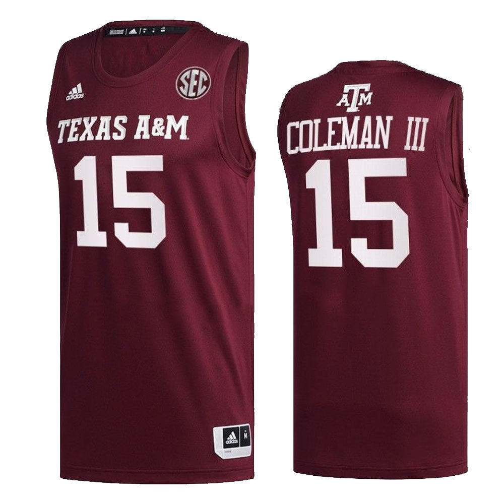 Henry Coleman III Texas AM Aggies 15 Jersey