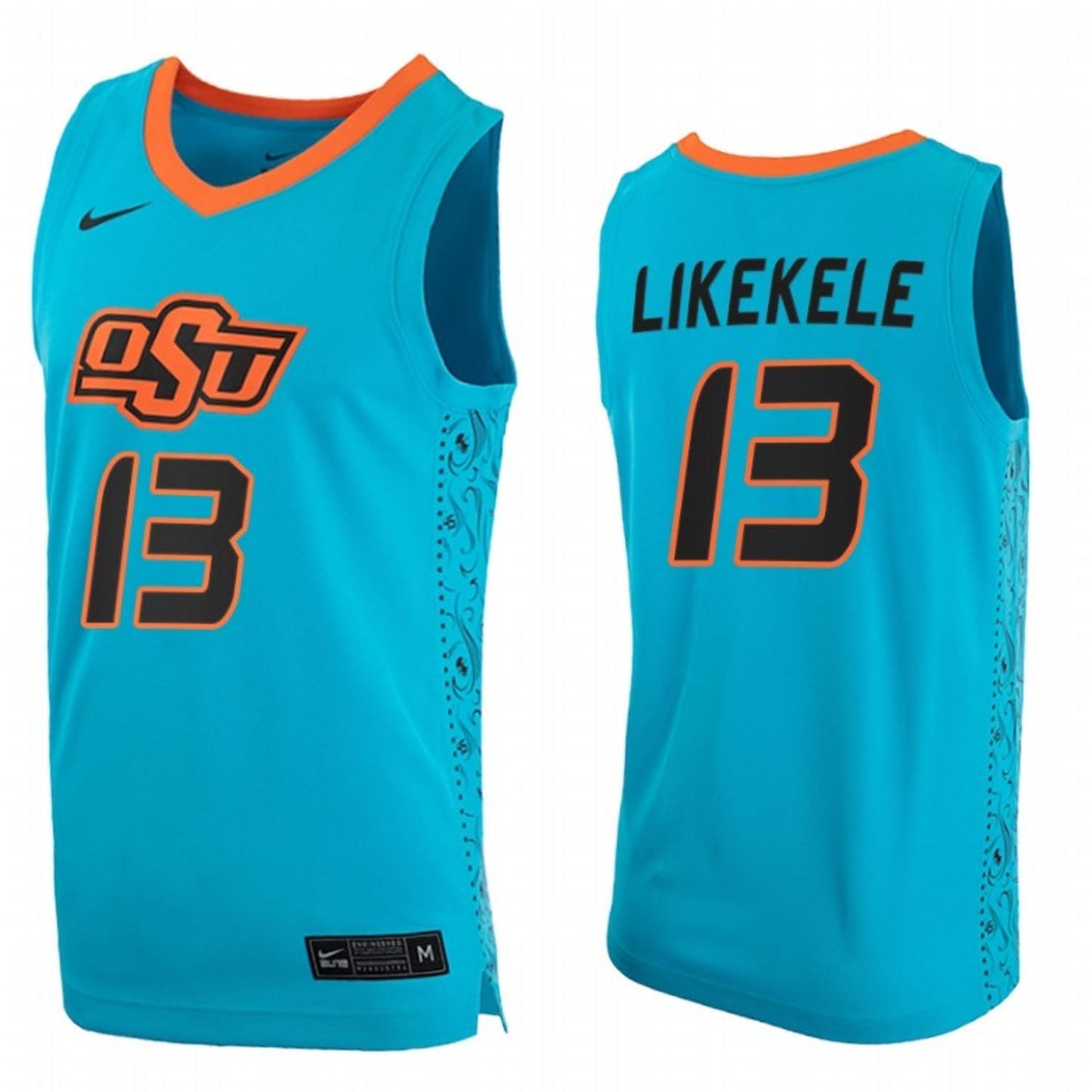 Isaac Likekele Oklahoma State Cowboys 13 Jersey