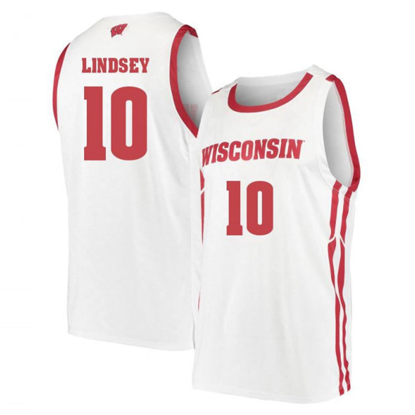 Isaac Lindsey Wisconsin Badgers 10 Jersey
