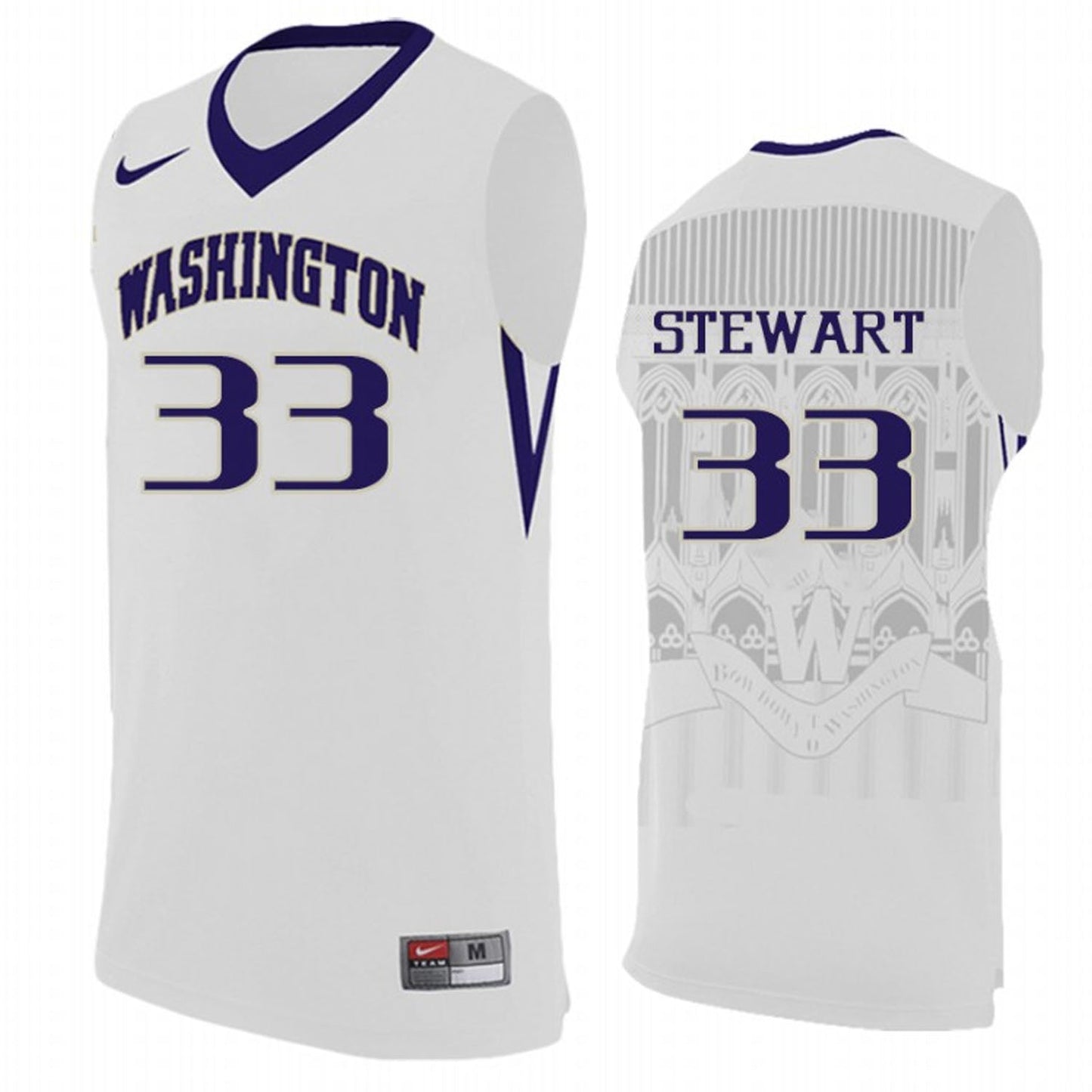 Isaiah Stewart Washington Huskies 33 Jersey