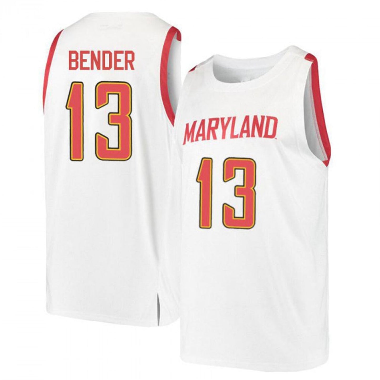 Ivan Bender Maryland Terrapins 13 Jersey