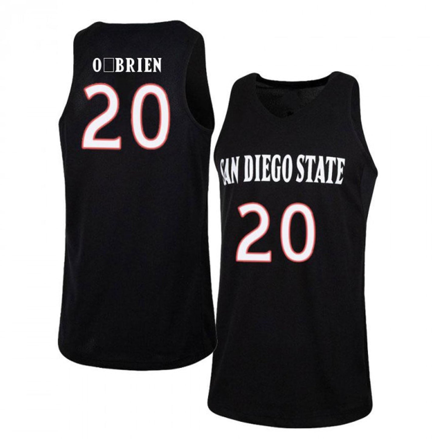 J.J. O'Brien San Diego State Aztecs 20 Jersey