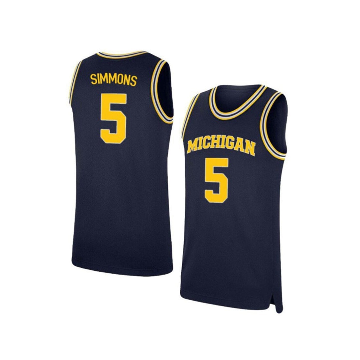 Jaaron Simmons Michigan Wolverines 5 Jersey
