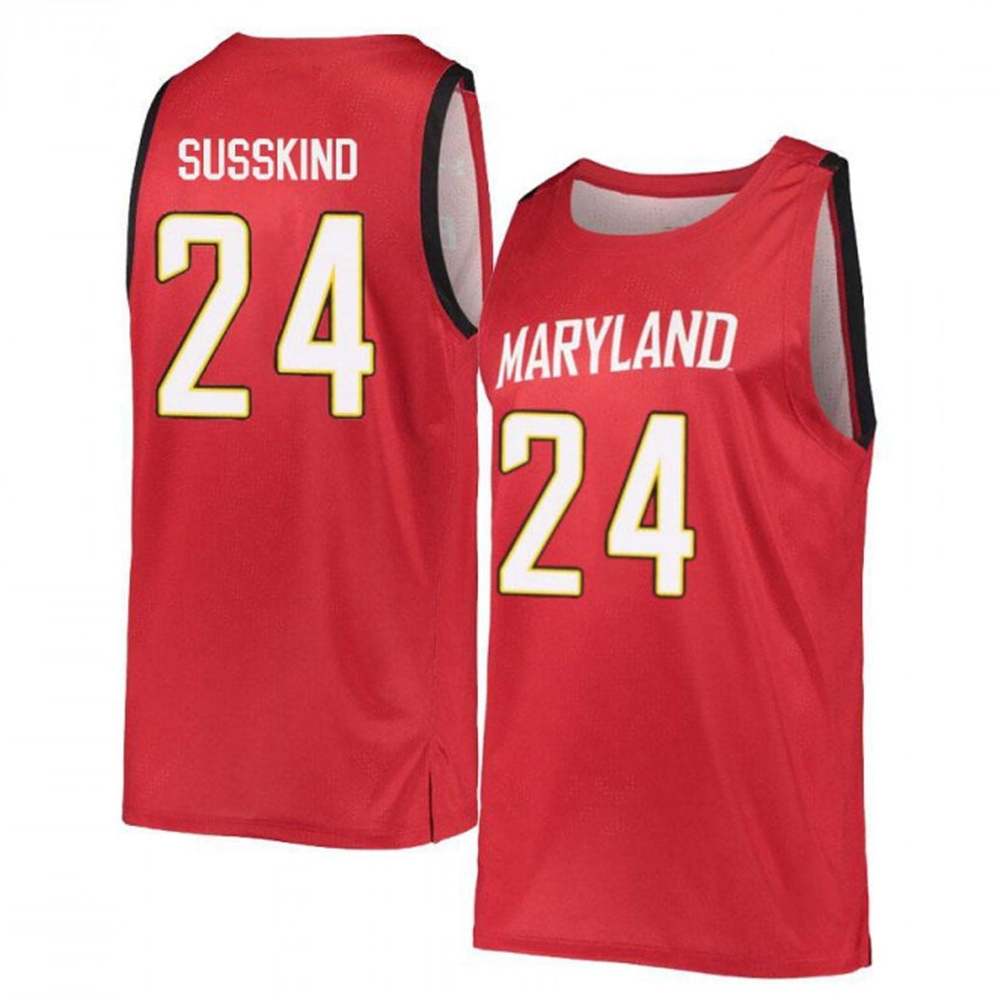 Jacob Susskind Maryland Terrapins 24 Jersey