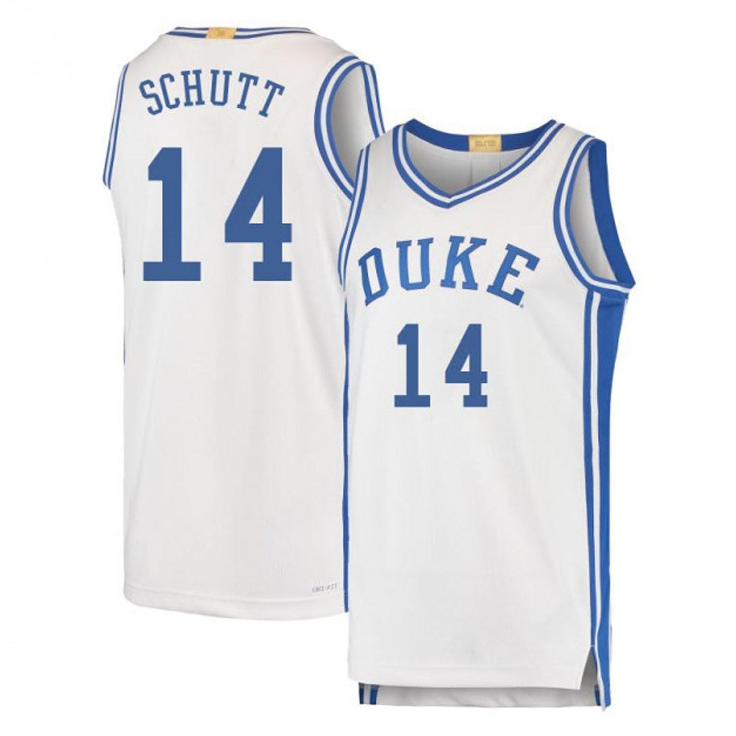 Jaden Schutt Duke Blue Devils 14 Jersey