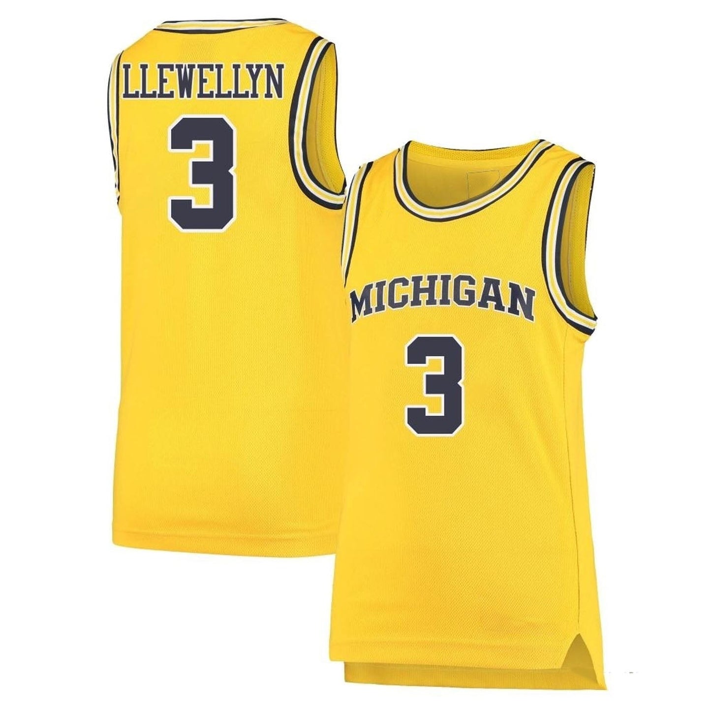 Jaelin Llewellyn Michigan Wolverines 3 Jersey