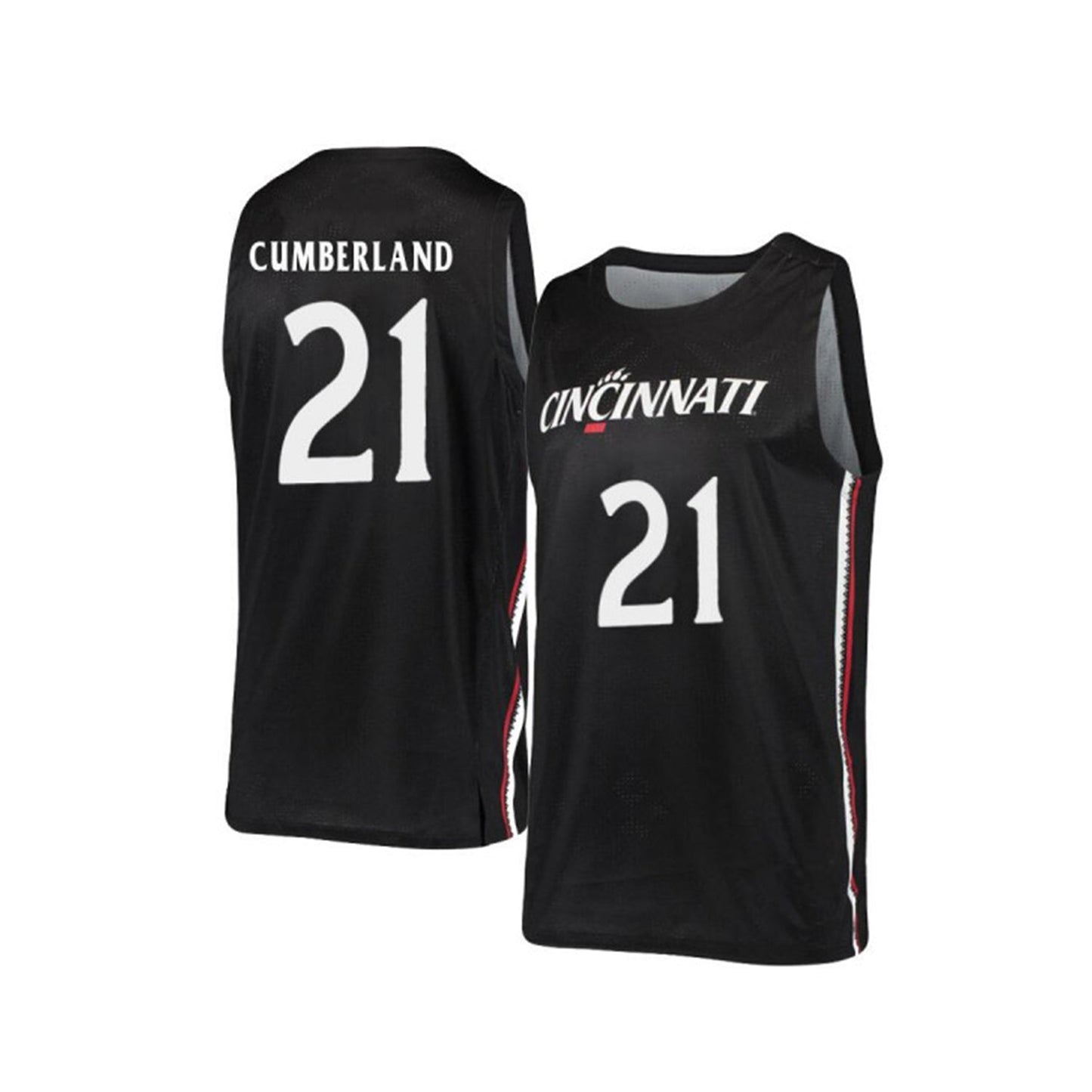 Jaevin Cumberland Cincinnati Bearcats 21 Jersey