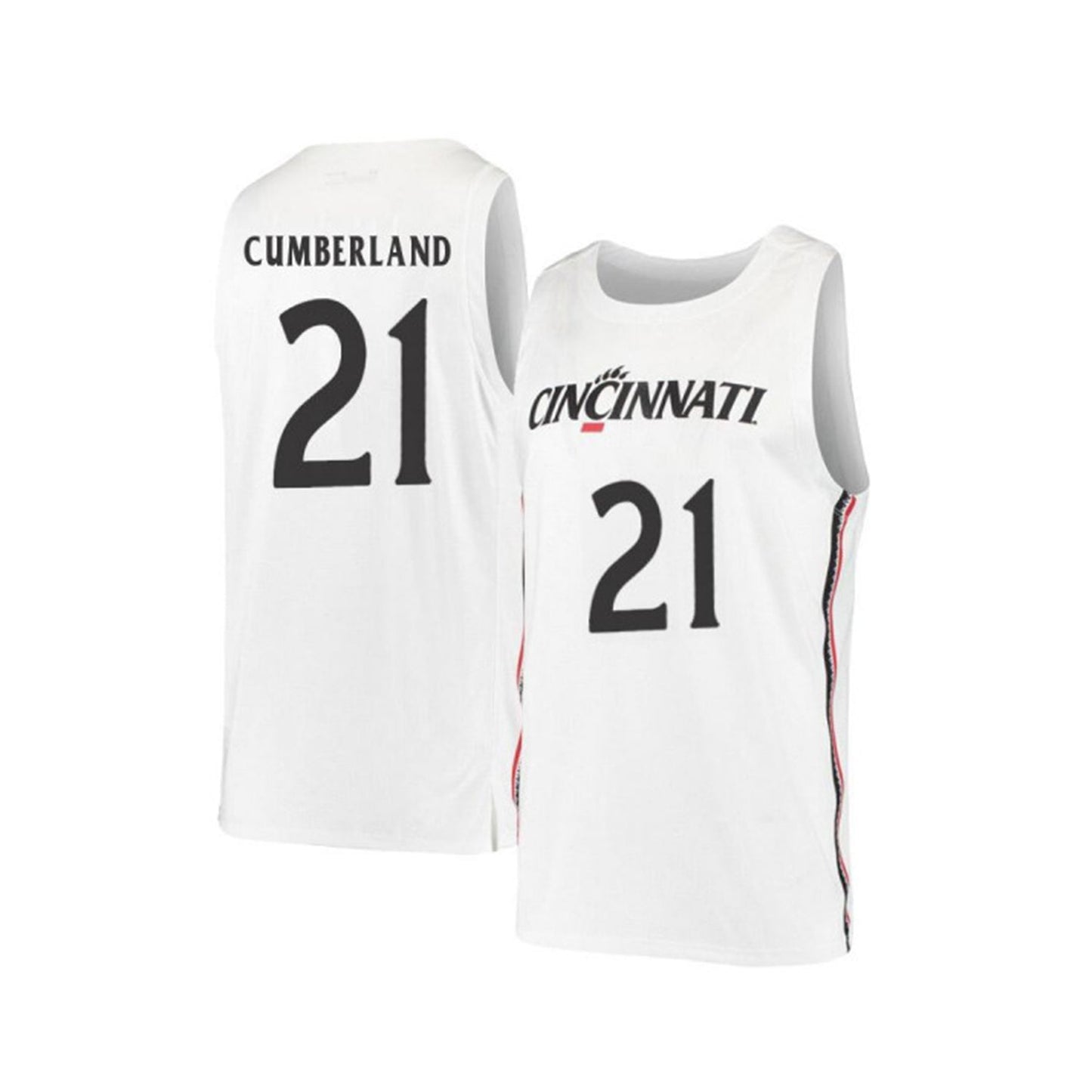 Jaevin Cumberland Cincinnati Bearcats 21 Jersey