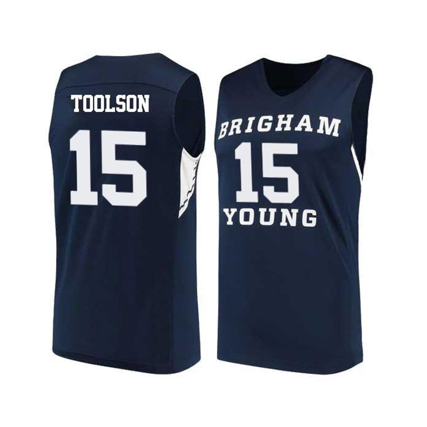 Jake Toolson BYU Cougars 15 Jersey