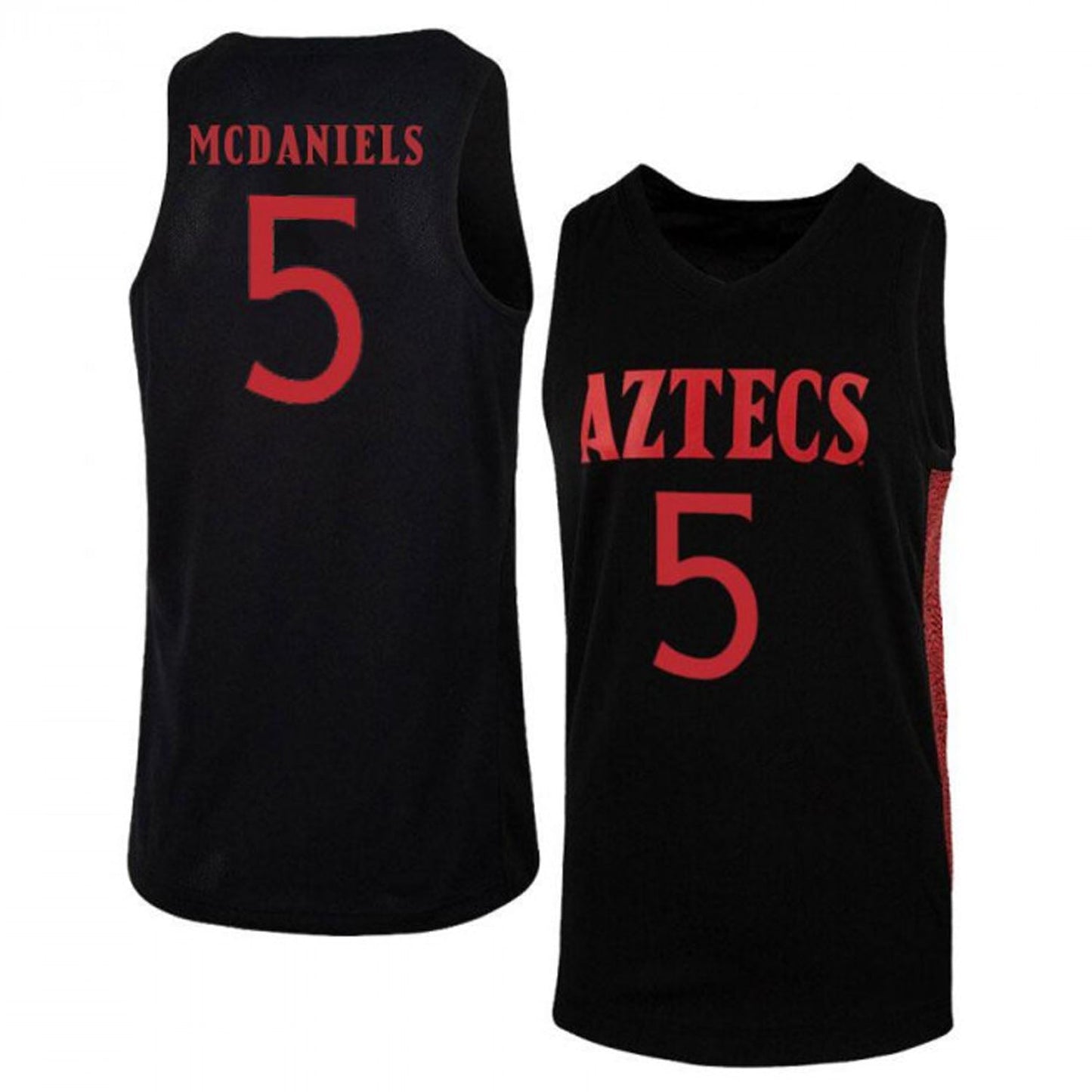 Jalen McDaniels San Diego State Aztecs 5 Jersey