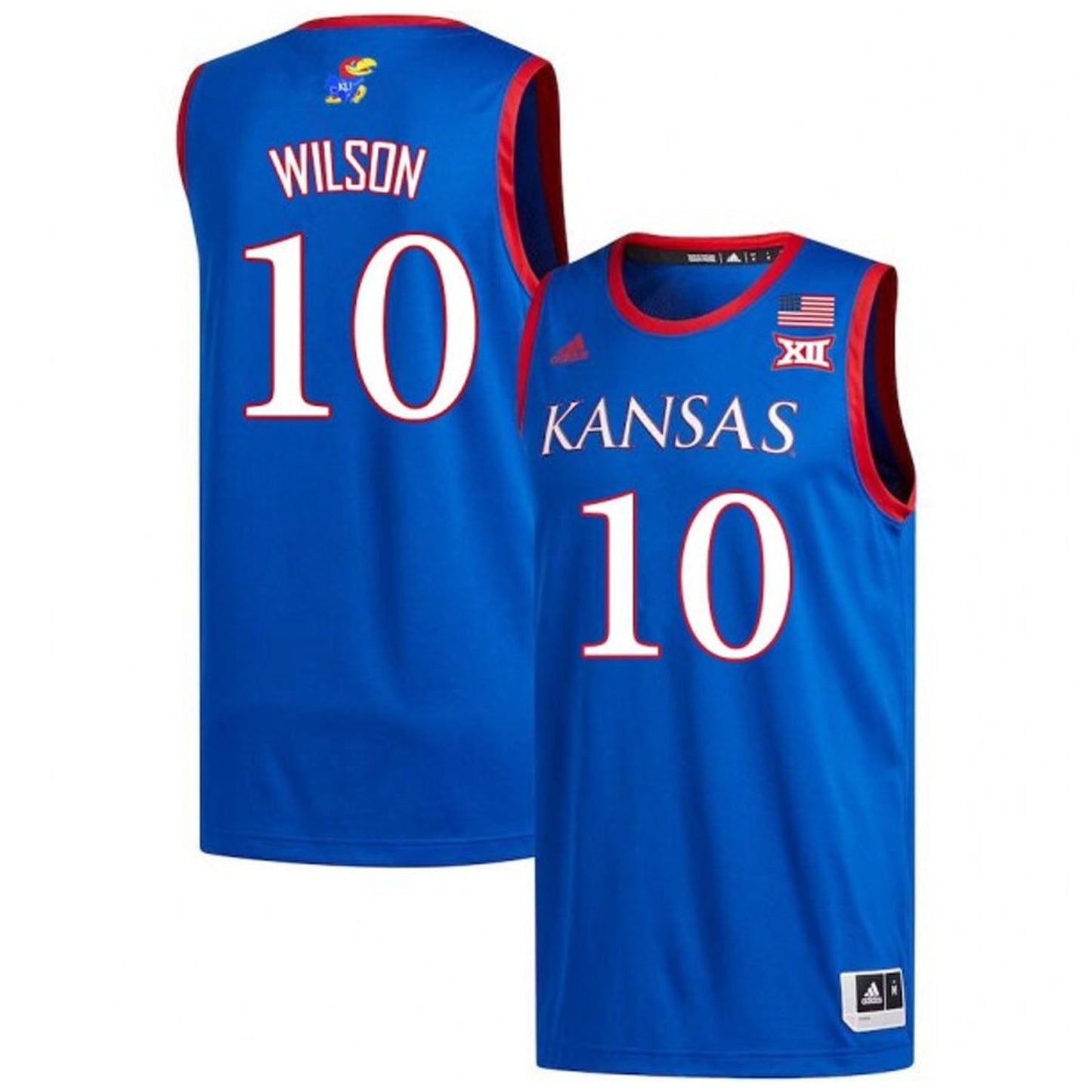Jalen Wilson Kansas Jayhawks 10 Jersey