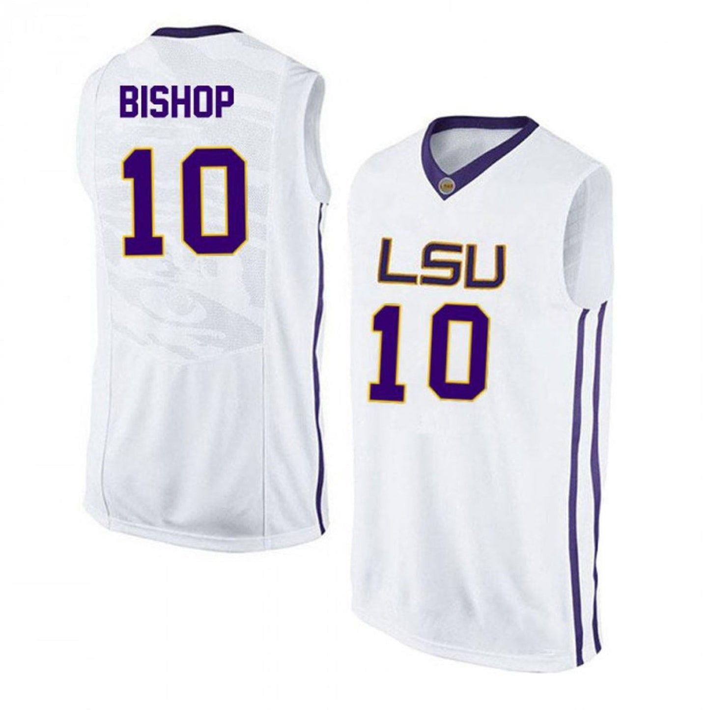 James Bishop LSU Tigers 10 Jersey