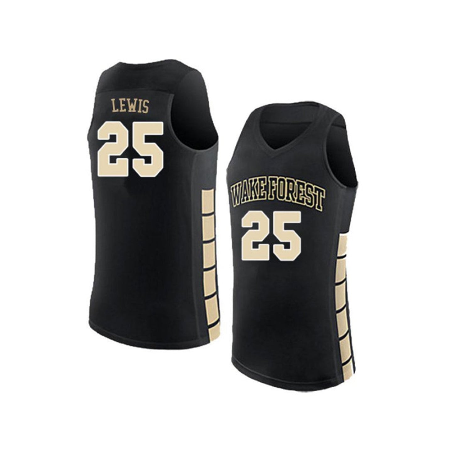 Jamie Lewis Wake Forest Demon Deacons 25 Jersey