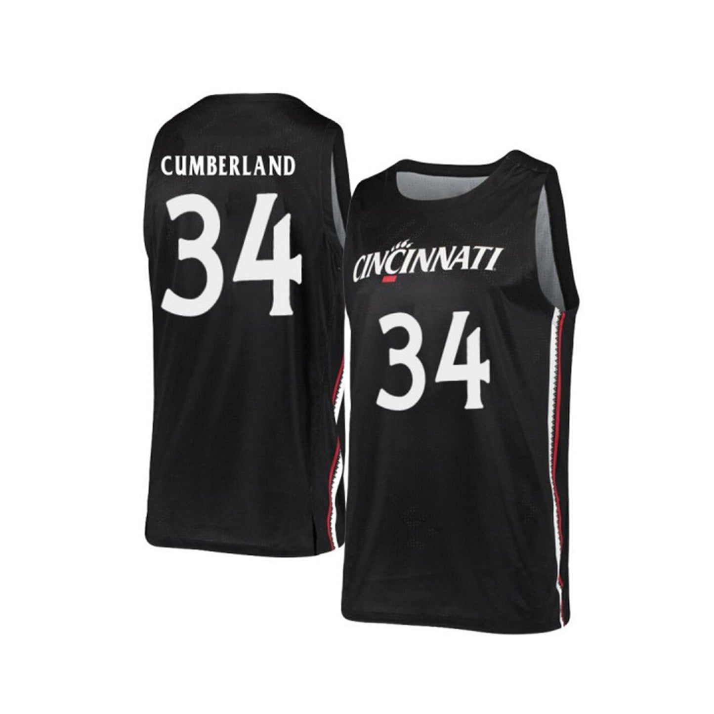 Jarron Cumberland Cincinnati Bearcats 34 Jersey