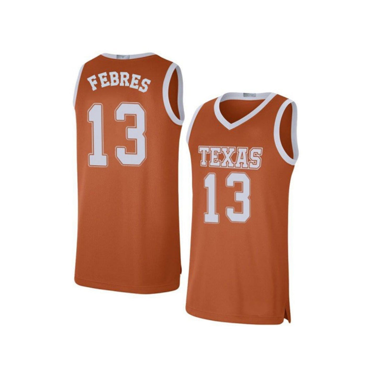 Jase Febres Texas Longhorns 13 Jersey