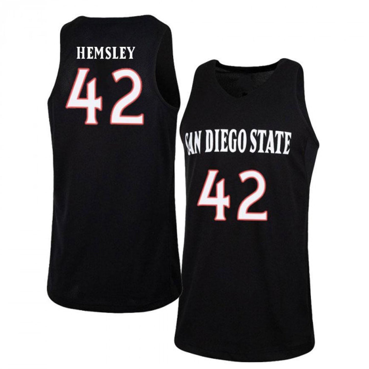 Jeremy Hemsley San Diego State Aztecs 42 Jersey