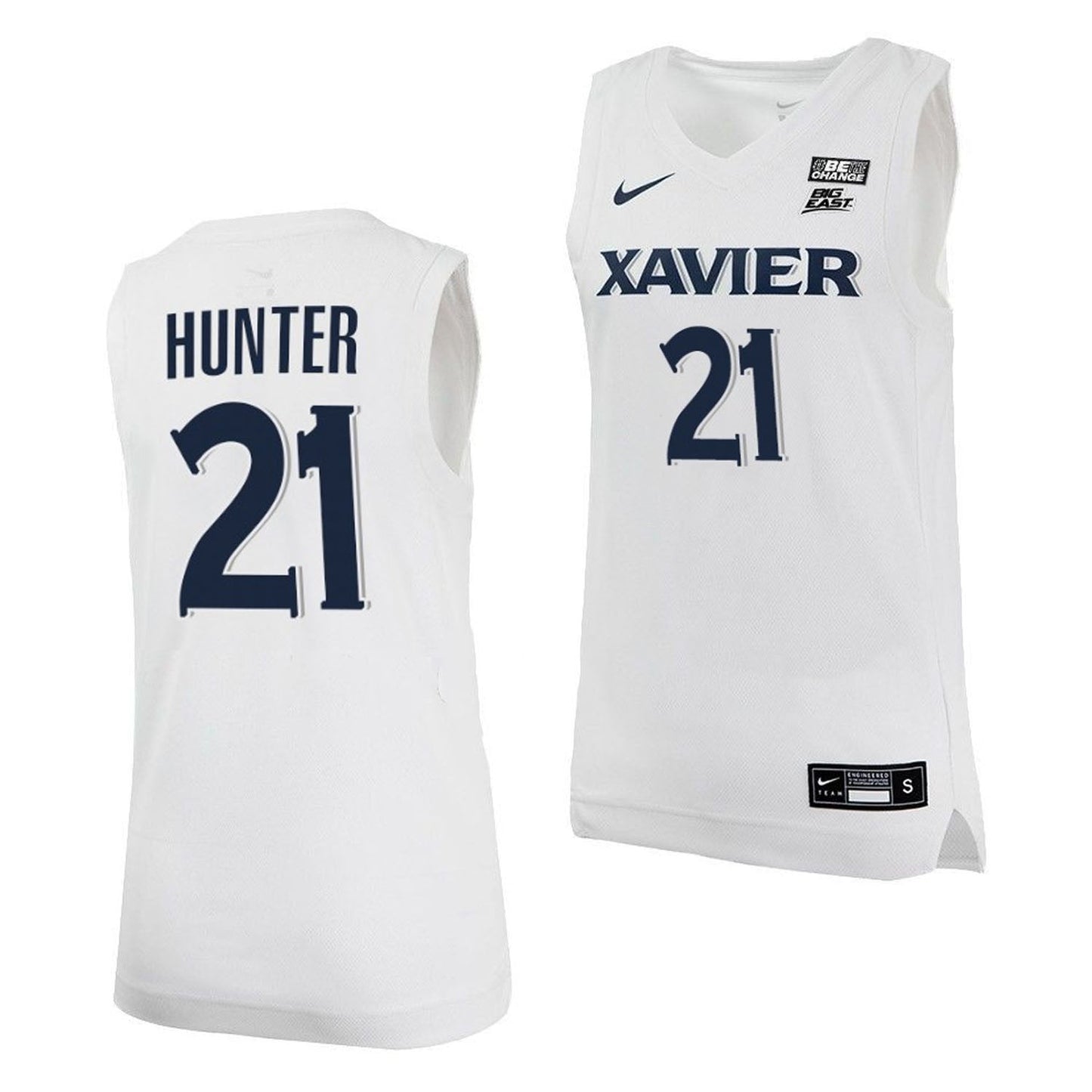 Jerome Hunter Xavier Musketeers 21 Jersey