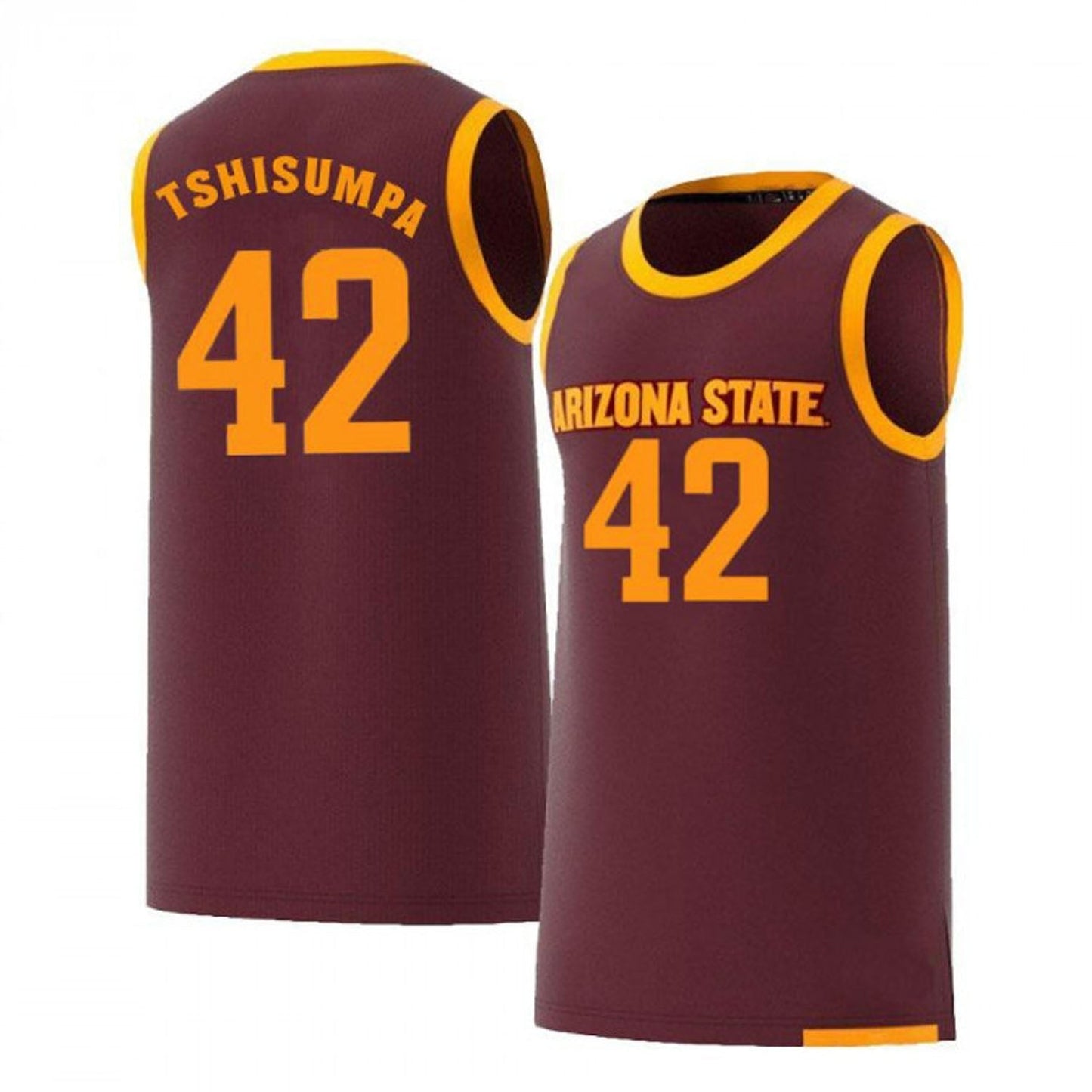 Jethro Tshisumpa Arizona State Sun Devils 42 Jersey