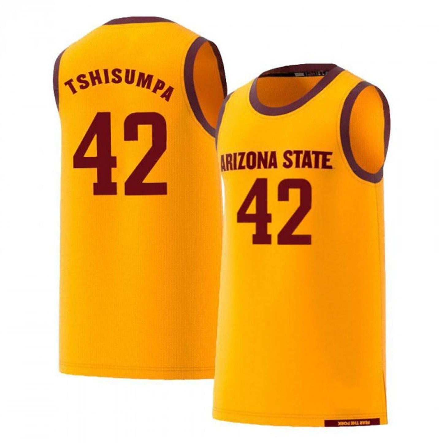 Jethro Tshisumpa Arizona State Sun Devils 42 Jersey