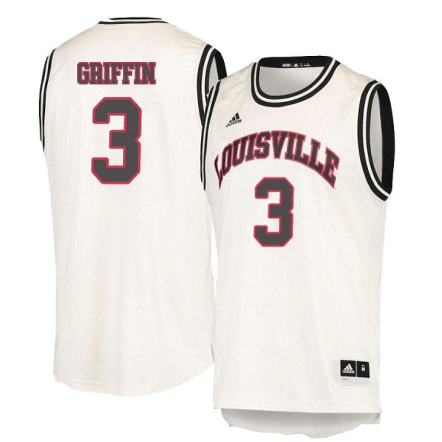 Jo Griffin Red Retro Louisville Cardinals 3 Jersey