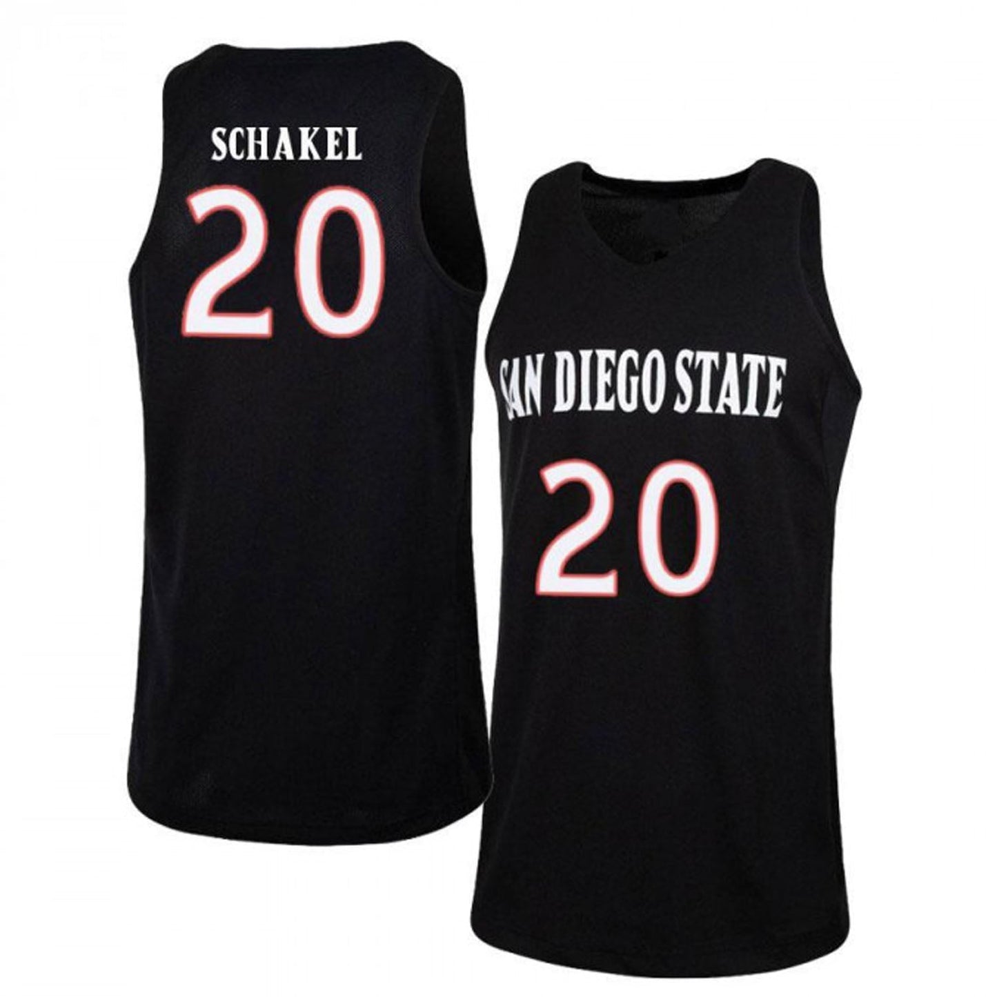 Jordan Schakel San Diego State Aztecs 20 Jersey