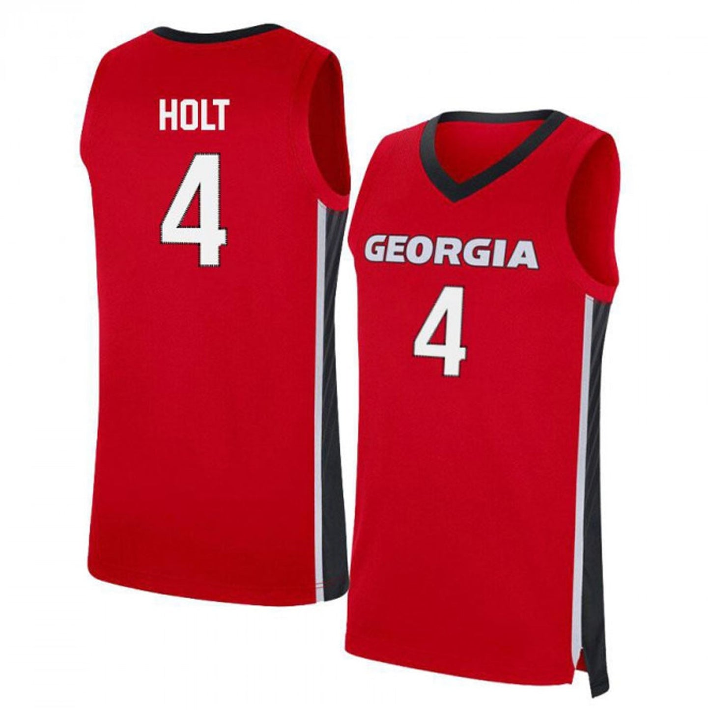 Jusaun Holt Georgia Bulldogs 4 Jersey