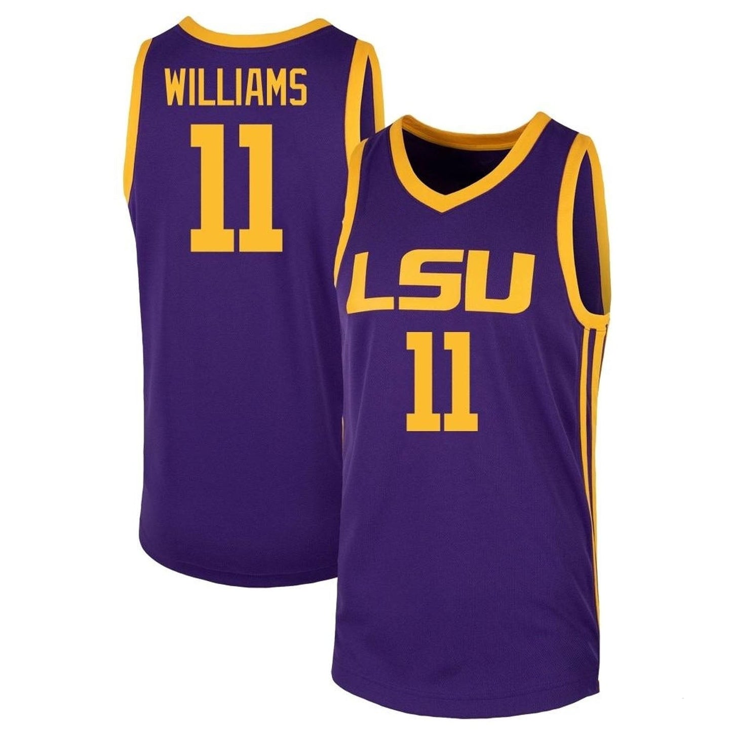 Justice Williams LSU Tigers 11 Jersey