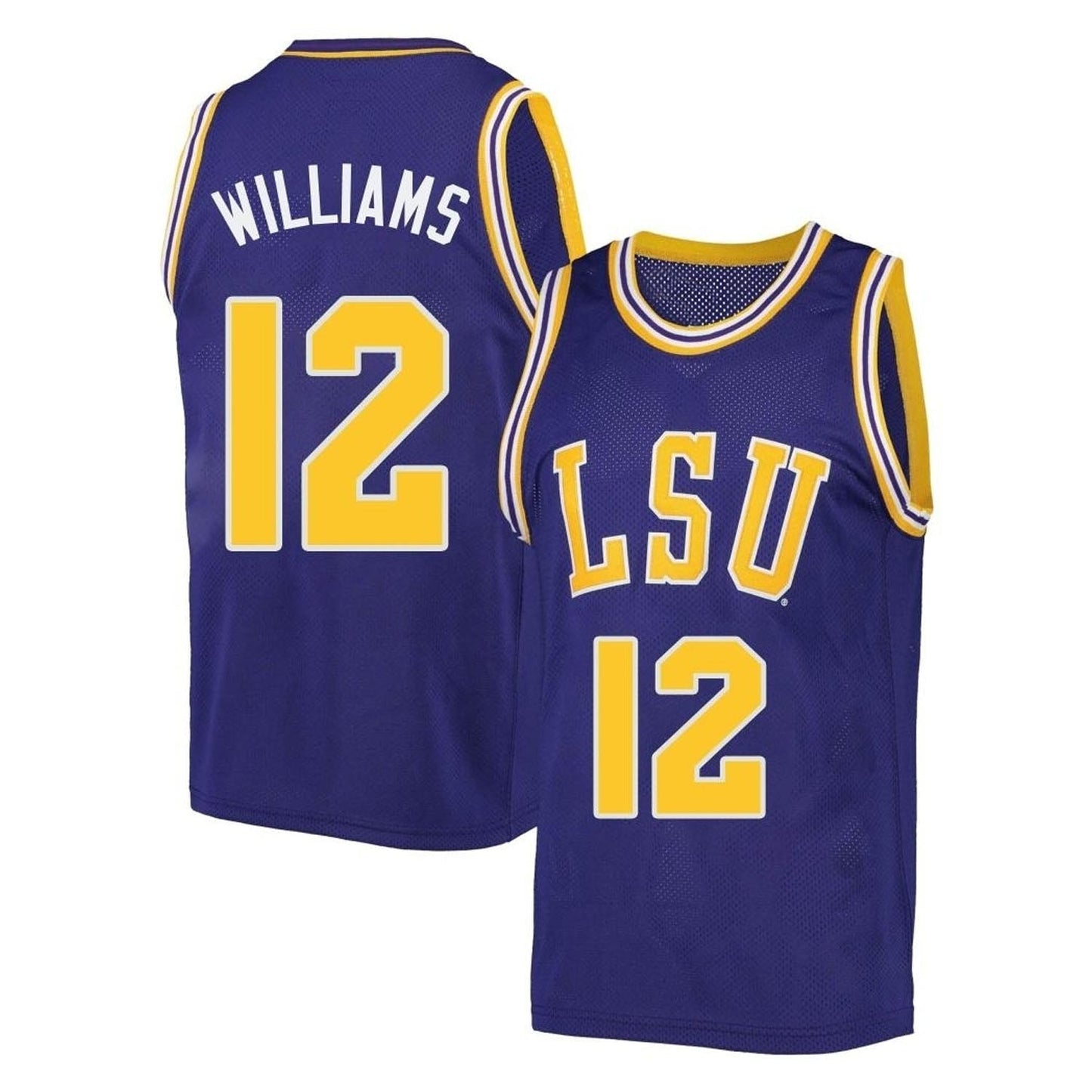 KJ Williams LSU Tigers 12 Jersey