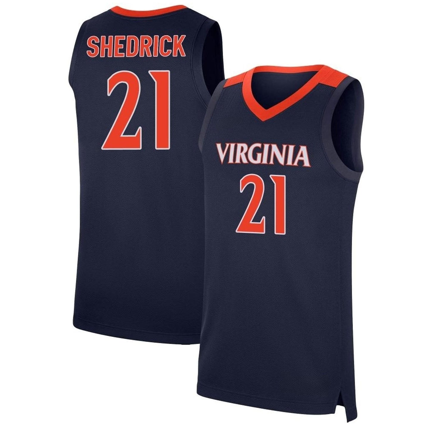 Kadin Shedrick Virginia Cavaliers 21 Jersey