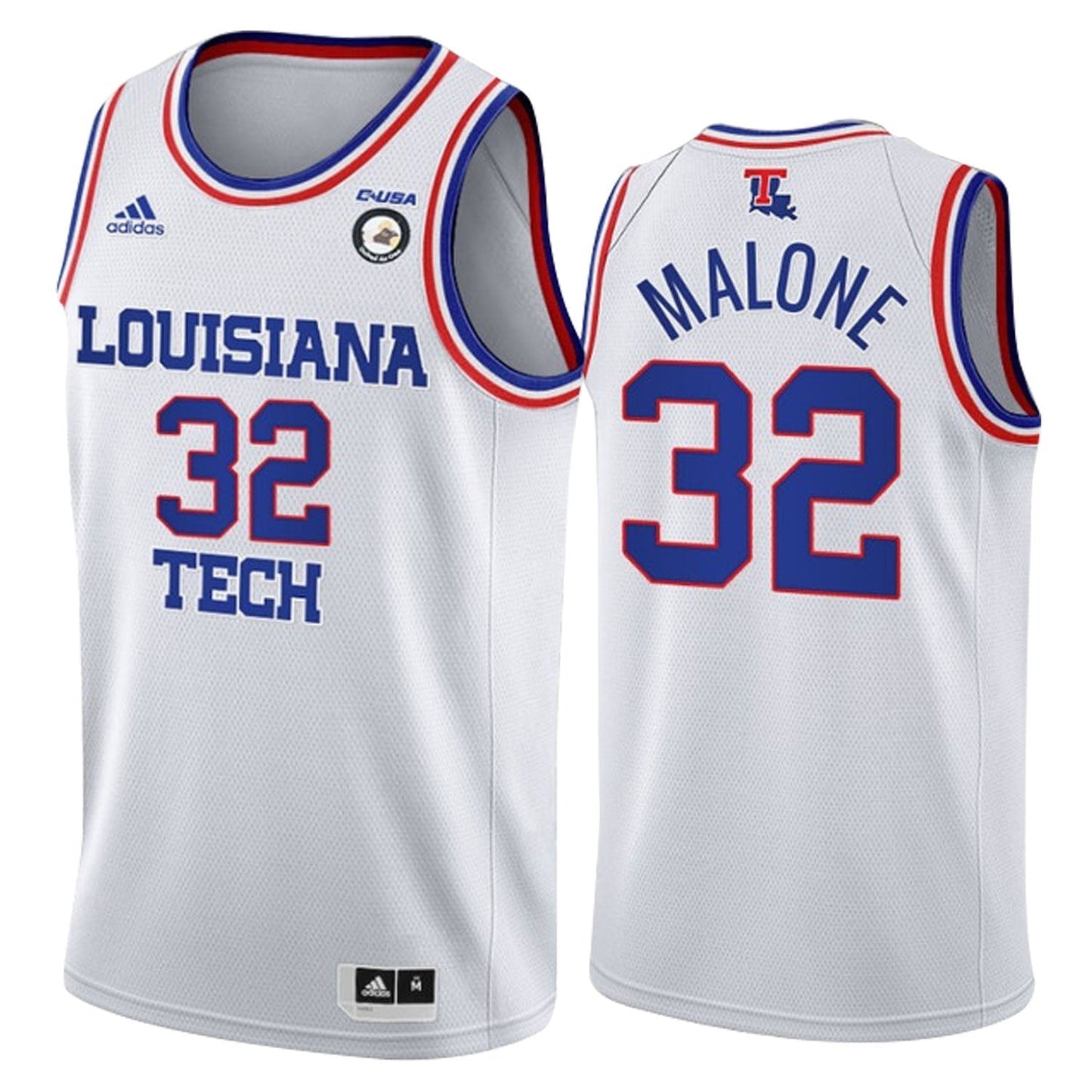Karl Malone Louisiana Tech Bulldogs 32 Jersey