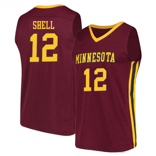 Kendal Shell Minnesota Golden Gophers 12 Jersey